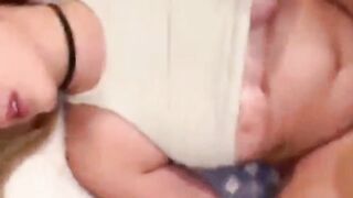 Huge tits Women gets cumshot inside point of watch