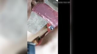 My Ex Gf does with her pumpdildo