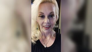 POV SURPRISE BLOWJOB THICK PAWG BLONDE HUGE TIT MATURE milf GILF