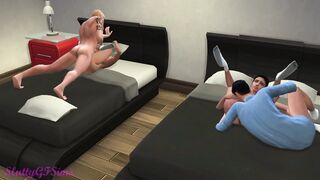 SluttyGFSims [Trailer] - Ep.four Part five - Hotwife Gf Seduces Lovers & Persuades boyfriend to Join Into