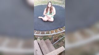 Bae Smoking on Trampoline, then I BOUNCE for you!! - -TEASER!