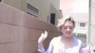 AllAnalmom.com - When Quinton finds Dee waiting for him on his couch, he can tell it’ll be easy to distract her from the main subject by offering to gives her a toes strokes.