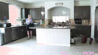 AllAnalmom.com - When Quinton finds Dee waiting for him on his couch, he can tell it’ll be easy to distract her from the main subject by offering to gives her a toes strokes.