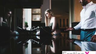 Sulry College Babysitter Seduces Employer - Delilah Day - EroticaX