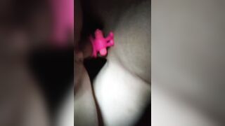 Close up Fucking with Rabbit Penis Ring