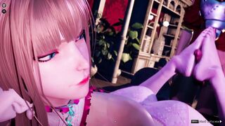 Anime Step Sister - Toes Fucking - Japanese Anime Game
