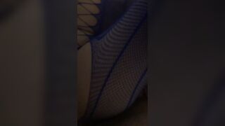 Mya gets deep nailed with dick and dildo