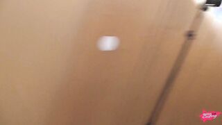 slim blonde barely legal nailed by 2 rough dicks