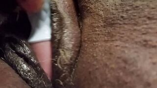 Bored Older BBW Loves to Play into Her Super Twat