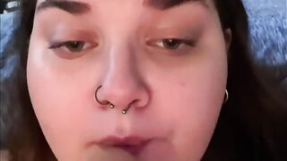 Triple squirt with a BBW