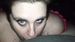 Chubby fiance gets her bushy twat filled with Hottie cum