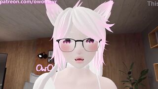 Shy and blushy vtuber takes you home after a date - Romantic pov VRchat erp - Preview