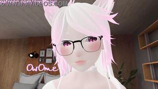 Shy and blushy vtuber takes you home after a date - Romantic pov VRchat erp - Preview