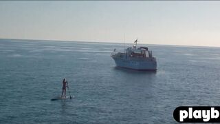 Amazing vision at sea with Allie Leggett