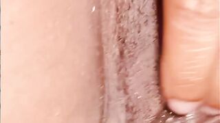 Clitoris tickled till twat is leaking soak.