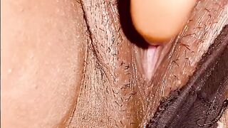 Clitoris tickled till twat is leaking soak.