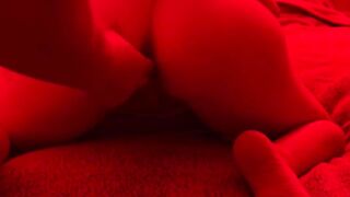 *POV* Skank milf tied and fisted to a squirting orgasm