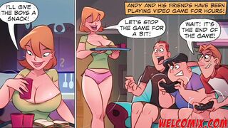 Gang Bang with Andy's friends - The Sensual Home