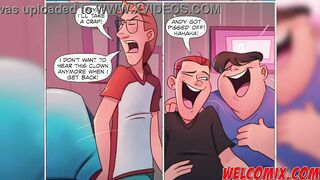 Gang Bang with Andy's friends - The Sensual Home
