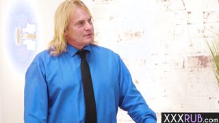 Landlord banged curvy MILF Bella Rolland