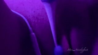 ASMR Close Up Spit Soak Cunt Gushing Sounds With Hyphy SHHH Can't Hold It!