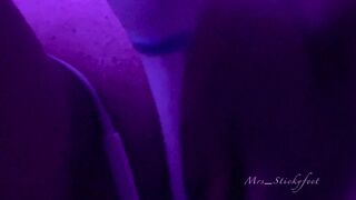 ASMR Close Up Spit Soak Cunt Gushing Sounds With Hyphy SHHH Can't Hold It!