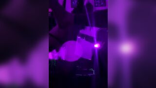 UV double fisting my anal piss bimbo