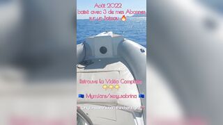SEXY_SABRINA: J'ai baisé sur un Bateau avec three de mes Abonnés