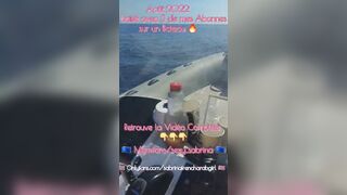 SEXY_SABRINA: J'ai baisé sur un Bateau avec three de mes Abonnés