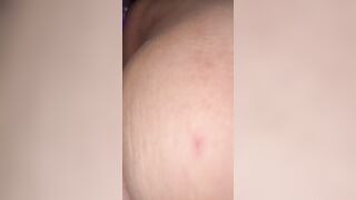 Bimbo fucks 2 sex toys at once into her booty