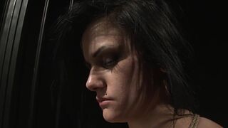 Submissive hoe, gets FETISH treatment into Master's barn. Part three. She has to tolerate her Masters wish, and he wants to screwed her twat.