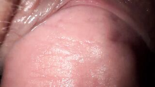 Cutie close up boned with finger inside butt and cum in tight vagina