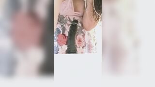 Cum Leaking Cunt Squirts After Using two Dicks