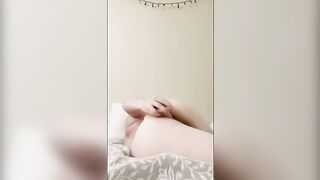 PAWG takes first deep double penetration with two LONG toys
