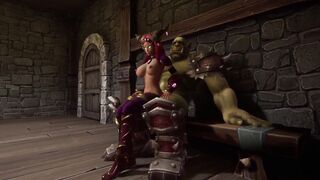 Orc and Elf Sex Party | Warcraft Parody