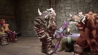 Orc and Elf Sex Party | Warcraft Parody