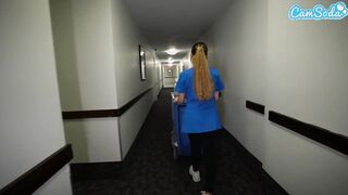 Big Titted Kinky Maid Fucks Hotel Guest For Extra Tip