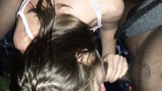 Cuckold Fiance Blows & Fucks big black cock Inside Front Of Hubby Publicly; Ex-Wife Sharing & Noisy Groaning Orgasms