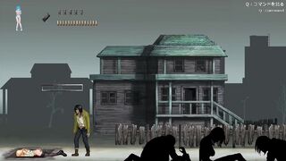2d game about monsters and zombies (Parassite into city) sex city zombieland