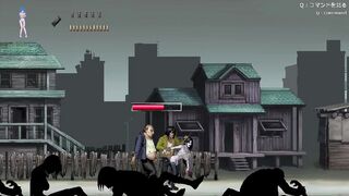 2d game about monsters and zombies (Parassite into city) sex city zombieland
