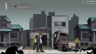 2d game about monsters and zombies (Parassite into city) sex city zombieland