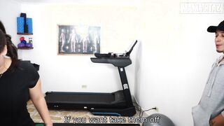 MAMACITAZ - Nana Bronw Quickly Turns Training Session Inside Incredible Sexy Sex