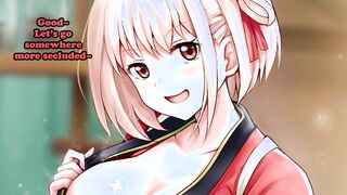 Animated JOI - Chisato Nishikigi [Lycoris Recoil] Flaunts her MONSTROUS BOOBIES!(Titjob, P.O.T., Female Domination)