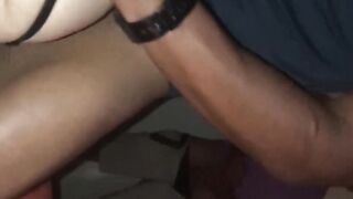 Anonymous big black cock and BWC While I Hide Under The Covers Blowing My Bf