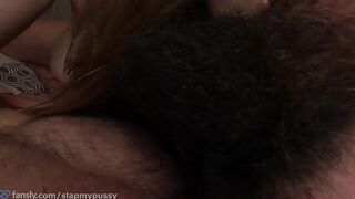 I rode him with a plug inside my booty and he cum twice without rest