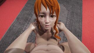 He follows me to Nami into point of view while I look at her stunning body [Full Video]