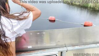 J Mac Fucks PAWG Pornstar Kelsi Monroe Outside by the Water