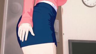 MY HERO ACADEMIA DEKU MILF INKO MIDORIYA ANIMATED 3D UNCENSORED