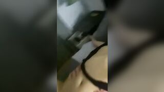 Sensational small bodied oriental lays on penis
