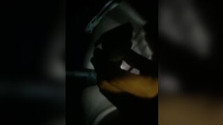 Bombshell bitch gets fuck by flashlight and then asks to bend over and got fuck from behind with it